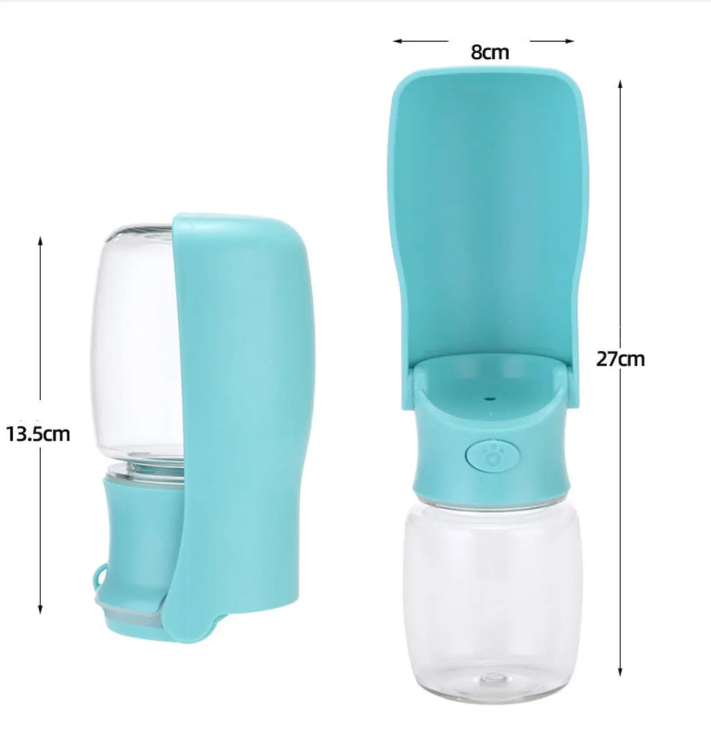 Dog Portable Water Bottle Gentle Paws