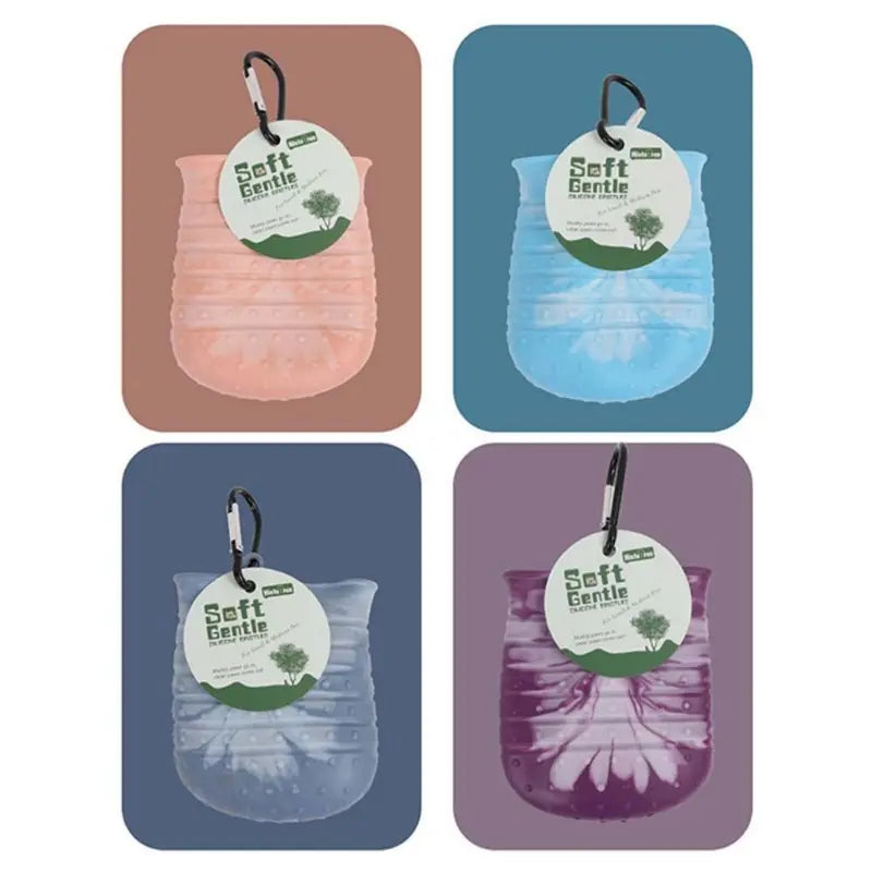 2 In 1 Dog Paw Cleaner and Brush Gentle Paws